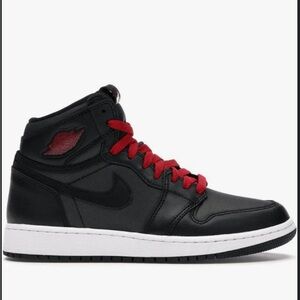 Air Jordan 1 Retro High OG BG 'Black Gym Red'
